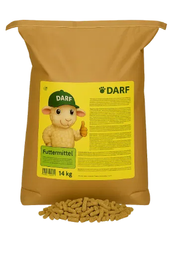 Darf vol lam brok hond