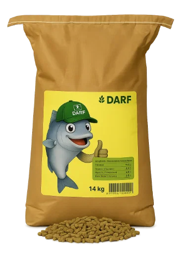 Darf vol zalm brok hond