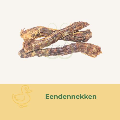 Eendennekken snack hond