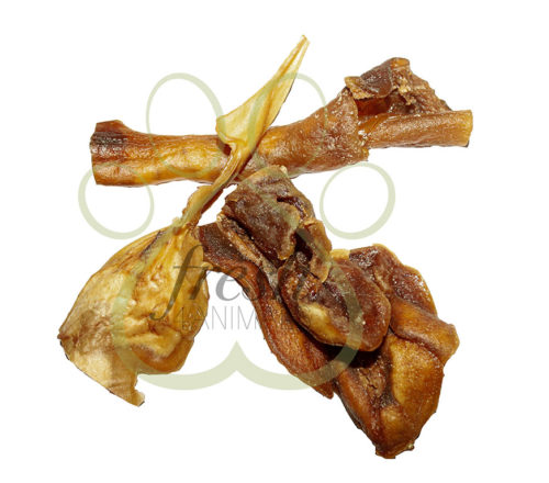 F4A Runderkophuid kauwsnack hond