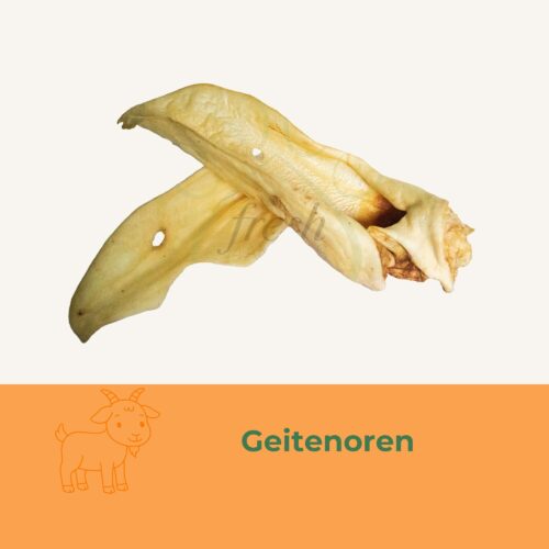 geitenoren snack hond