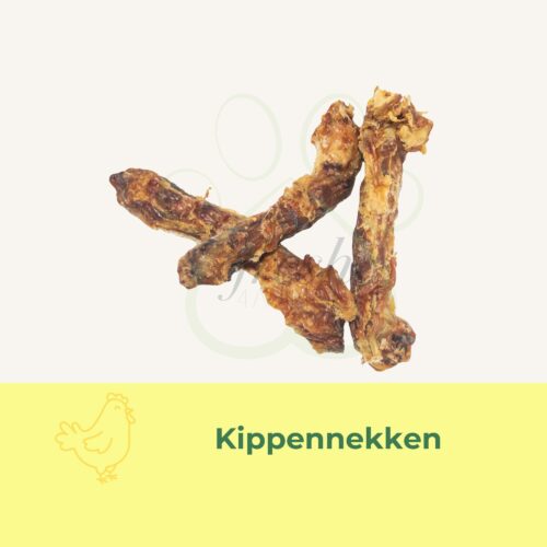 kippennekken snack hond