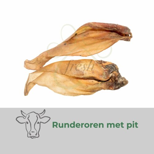 F4A Runderoor met pit snack hond