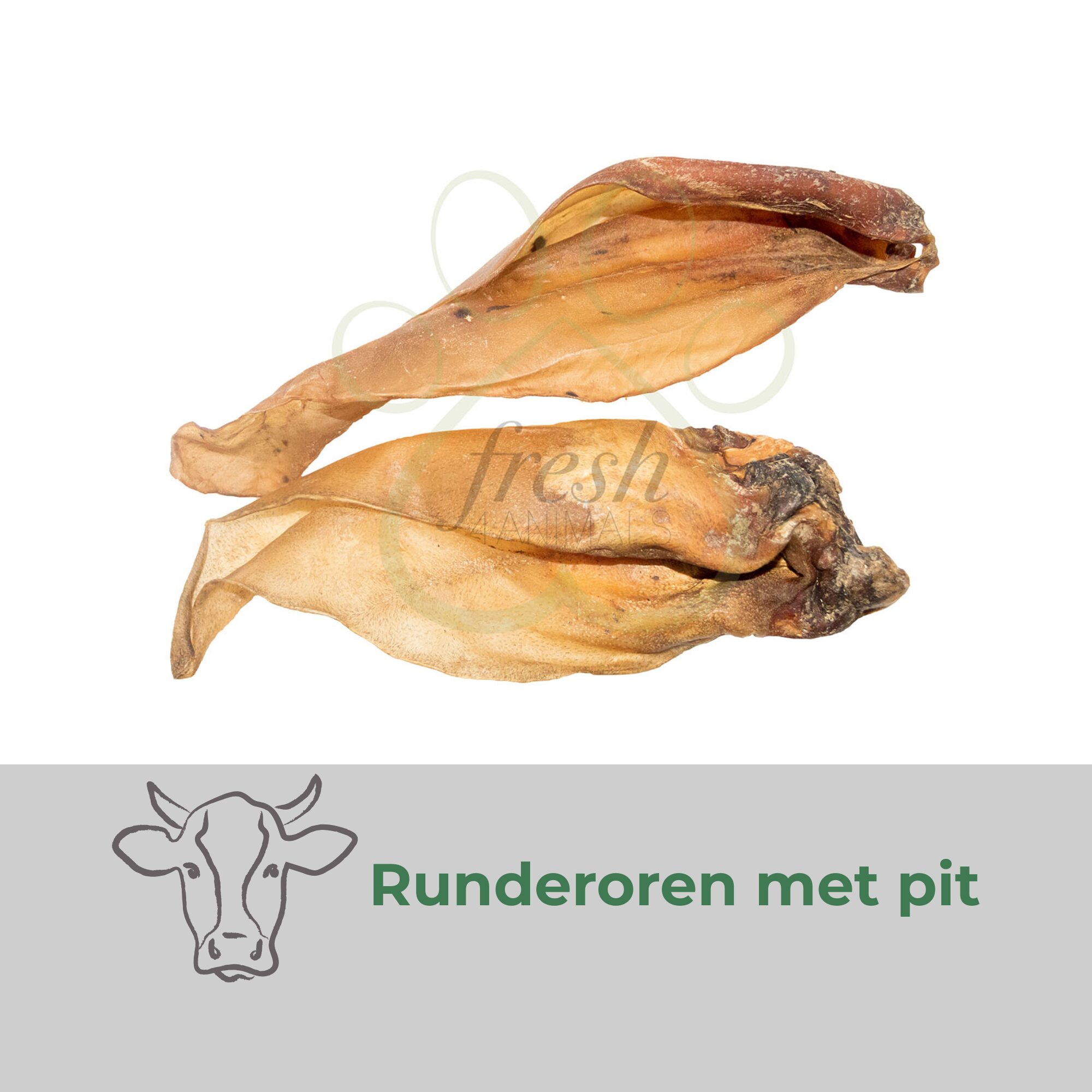 F4A Runderoor met pit snack hond