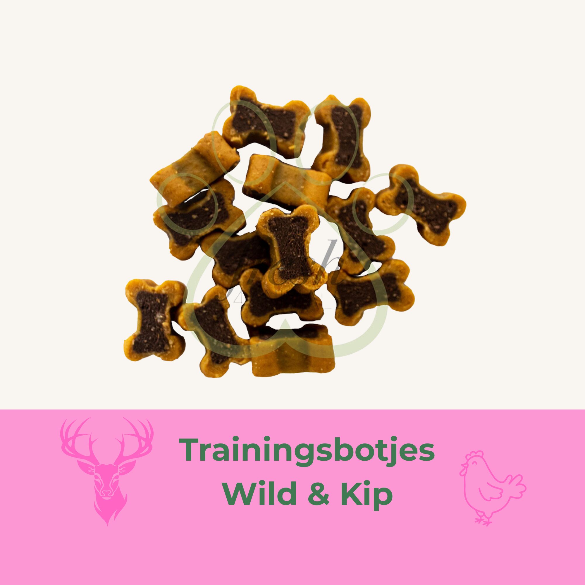 Trainingsbotjes wild & kip snack hond