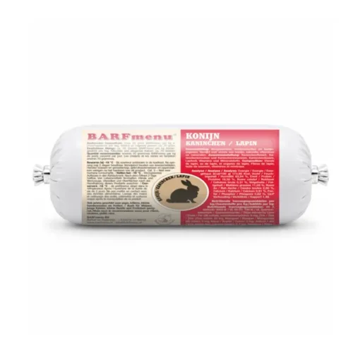 BARFmenu konijn kvv hond
