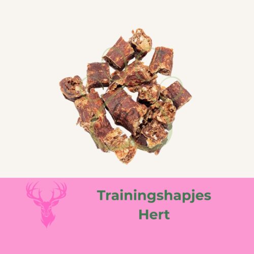 Trainingshapjes hert snack hond