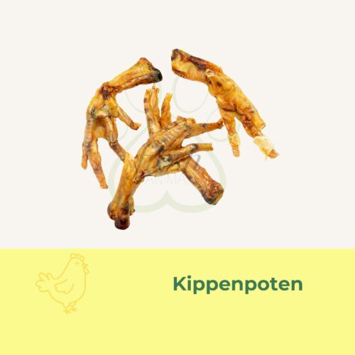 kippenpoten natuur snack hond