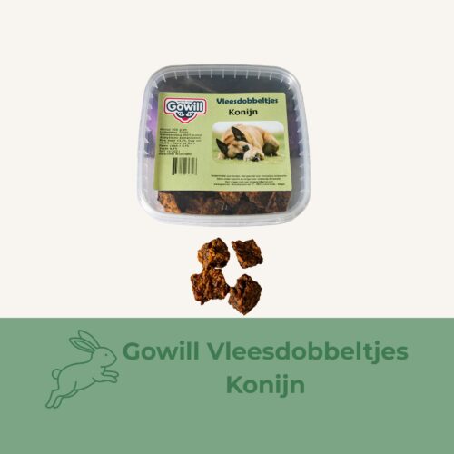 gowill vleesdobbeltjes konijn