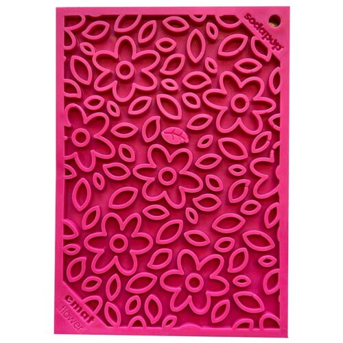 Sodapup Lickmat Flower Power Pink