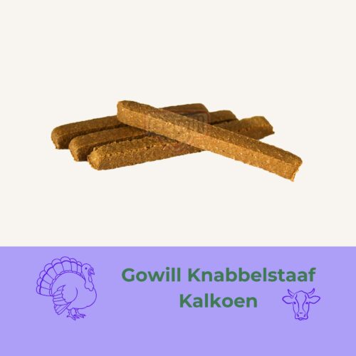Knabbelstaaf Kalkoen snack hond