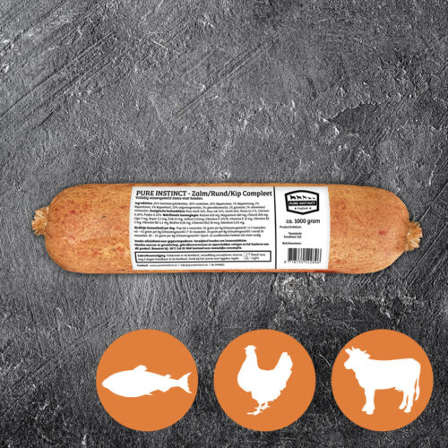 Pure Instinct Zalm/Rund/Kip Compleet 1kg