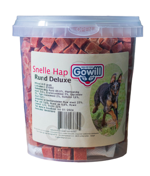 Gowill Snelle Hap Rund 450gr trainingssnack