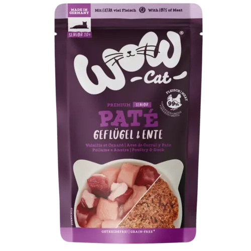 wow gevogelte eend natvoer kat