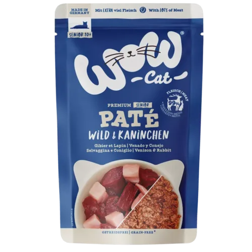Wow wild konijn natvoer kat