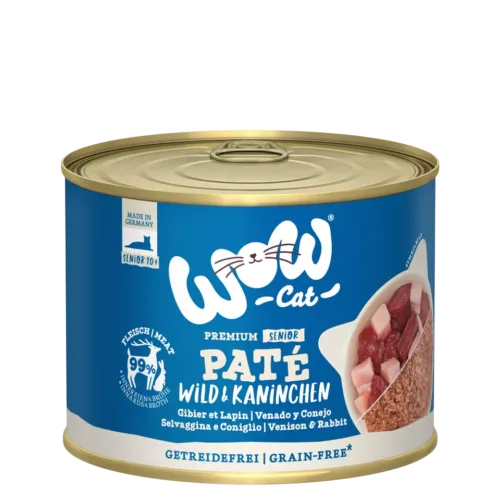Wow wild konijn natvoer kat