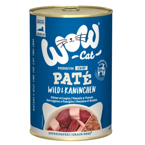 Wow wild konijn natvoer kat