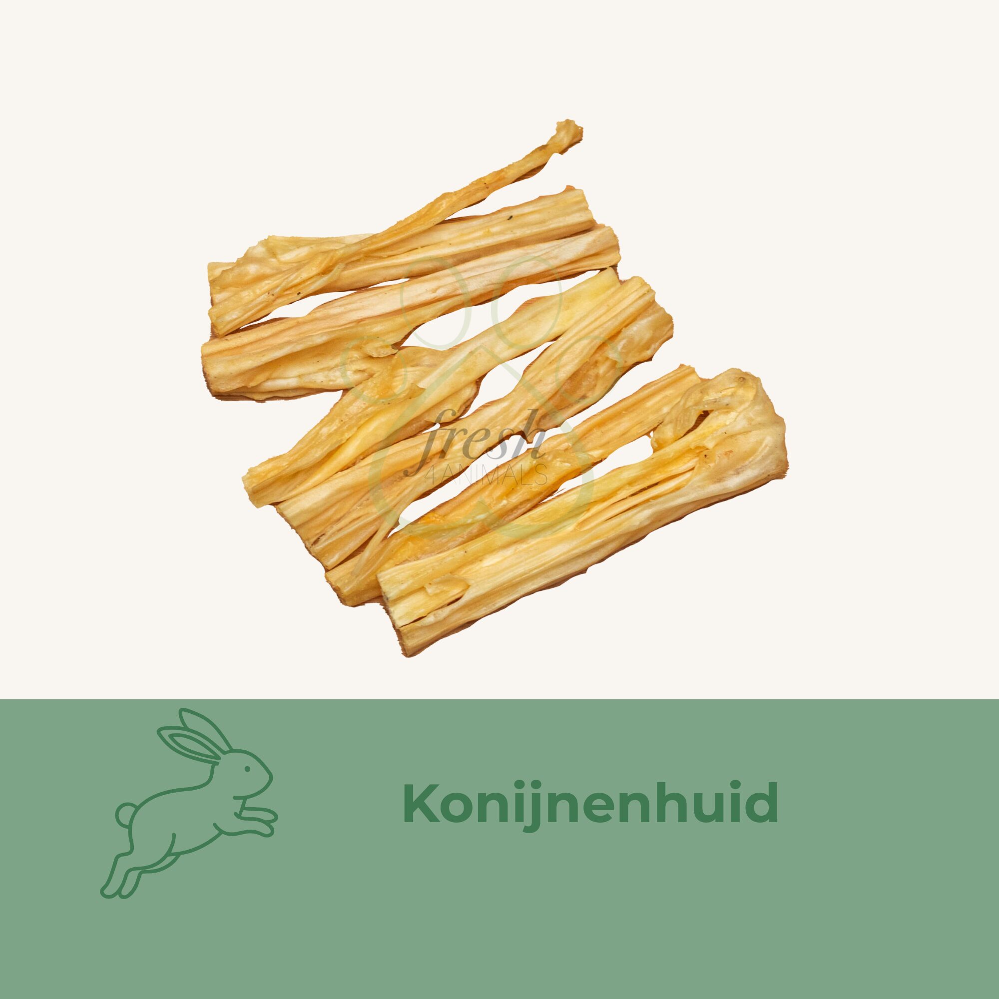 konijnenhuid snack hond