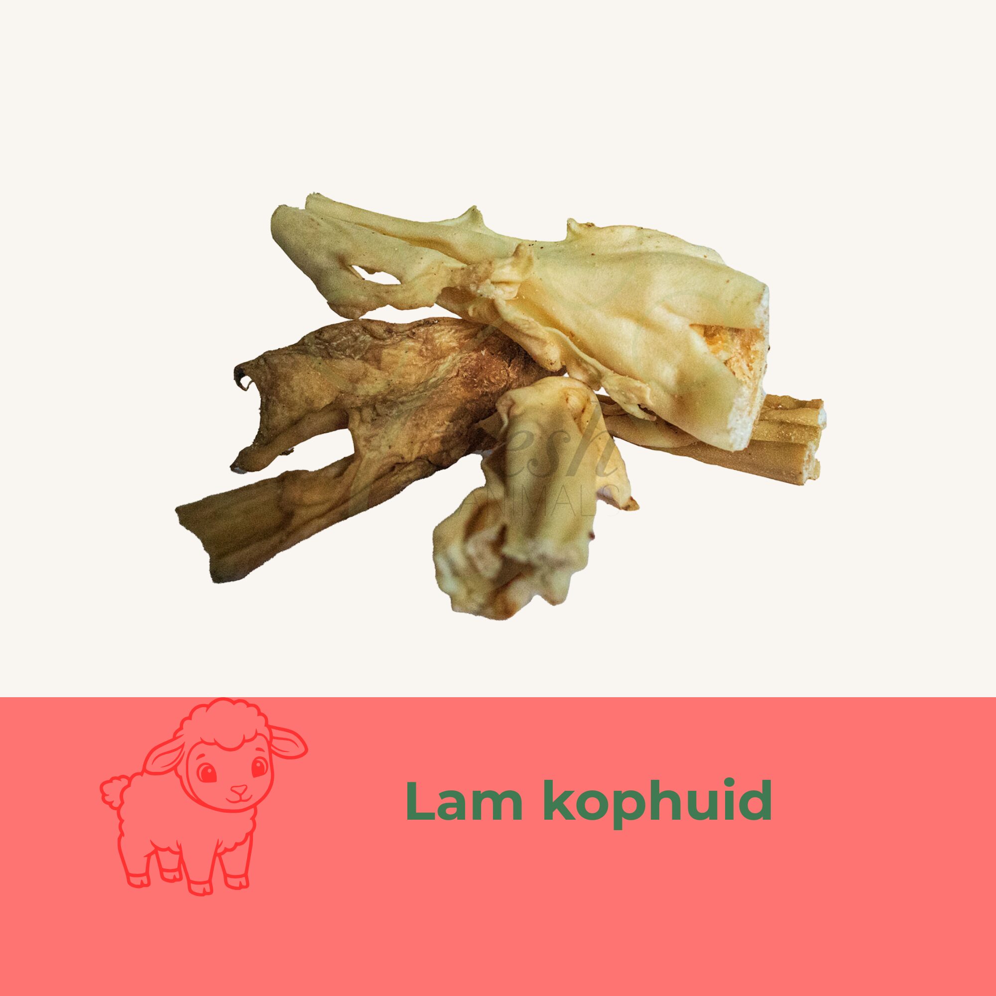 kophuid lam snack hond