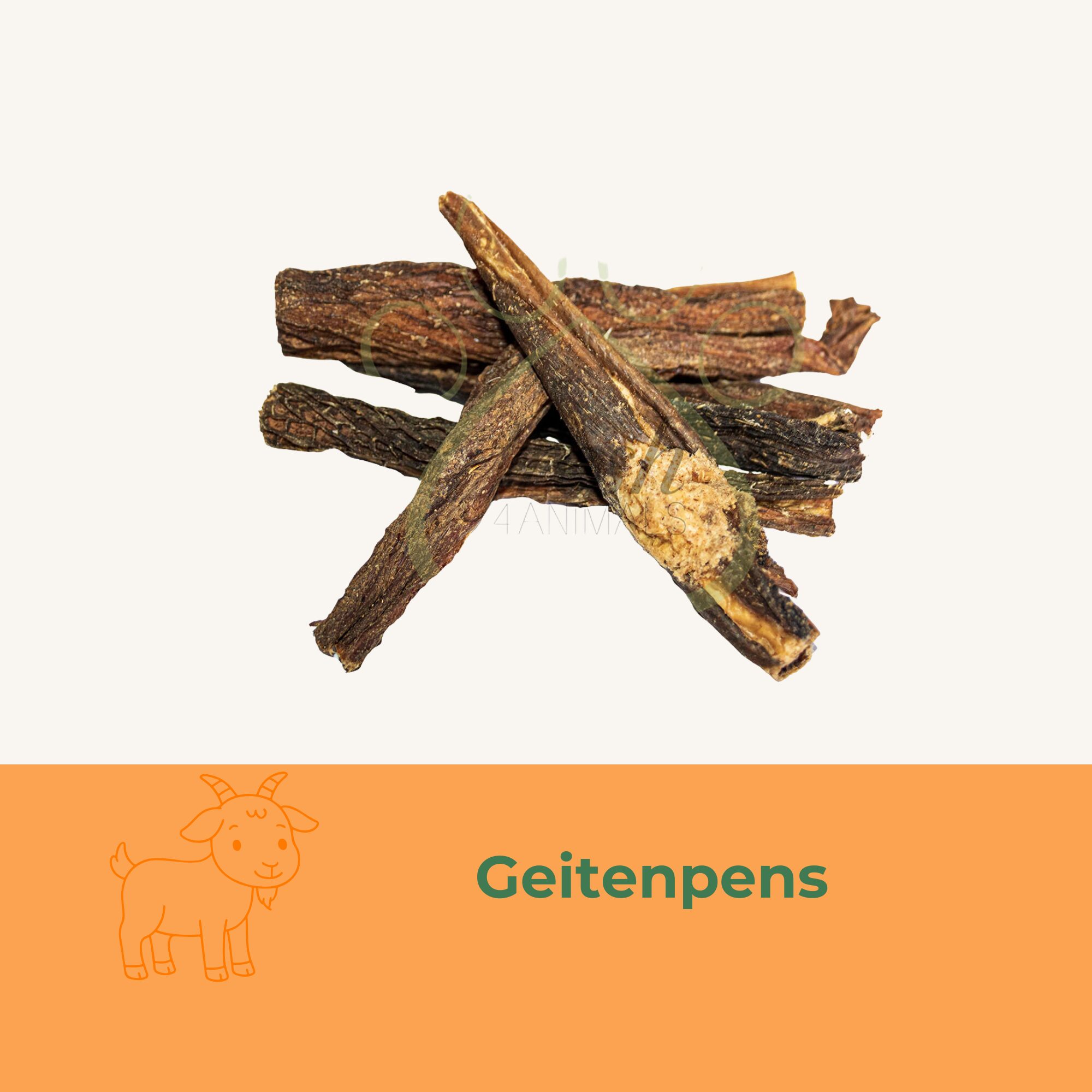 geitenpens snack hond