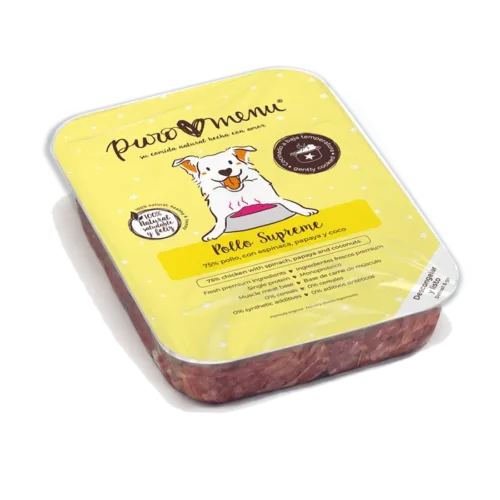 puromenu gekookt kip kvv hond