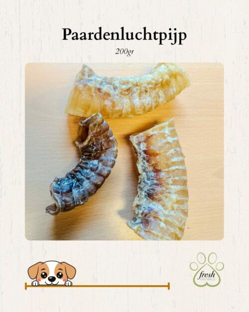 F4A paardenluchtpijp 200gr snack hond