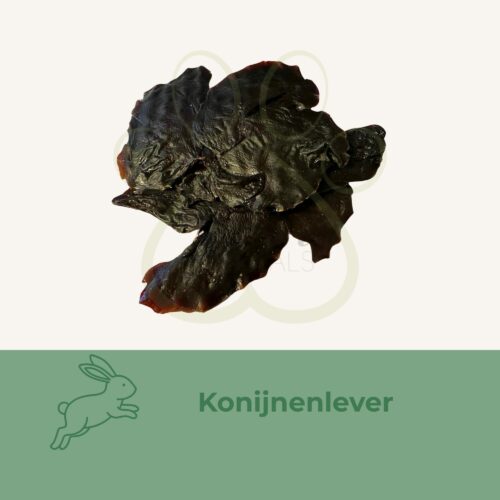 konijnenlever snack hond