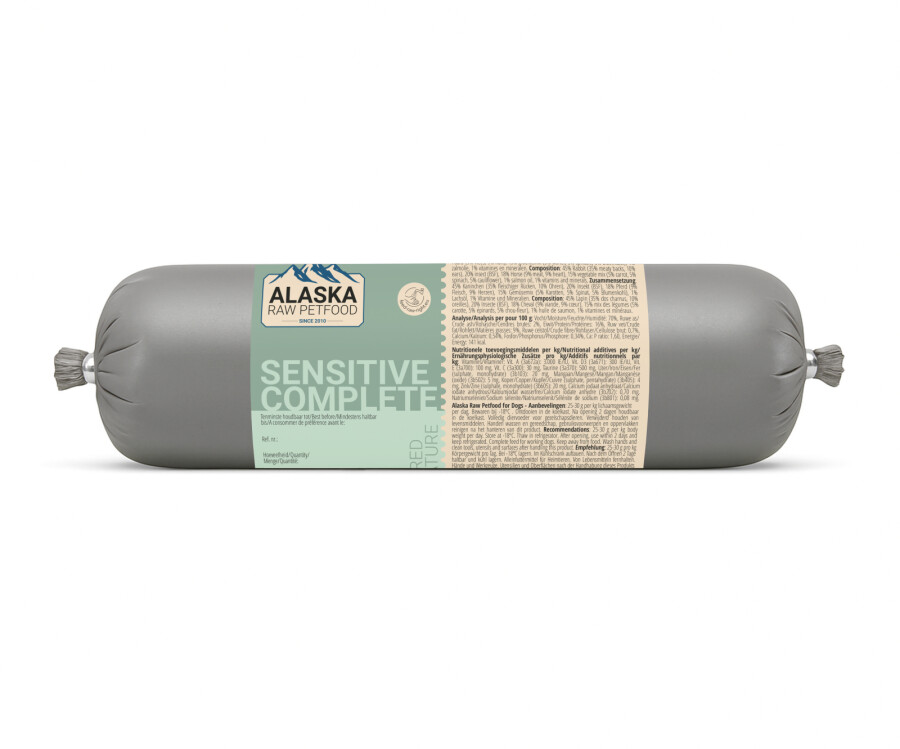 Alaska compleet kvv sensitive hond 800gr