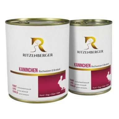 Ritzenberger BLIK Menu Konijn - 800gr