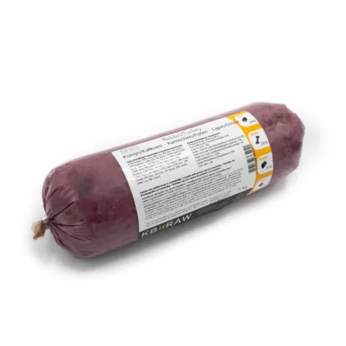 KB Raw konijn/kalkoen kvv hond
