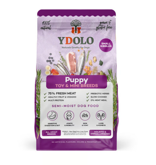Ydolo puppy toy & mini breeds brok hond